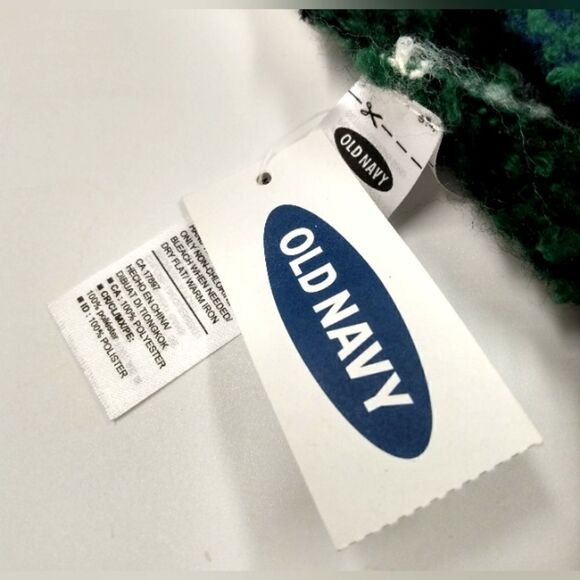 Old Navy Plaid Fringe Large Scarf Wrap Shawl Throw NWT Home Decor - Picture 7 of 10